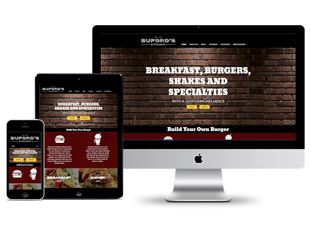 Bufords Kitchen Wordpress Website Design By Higher Images