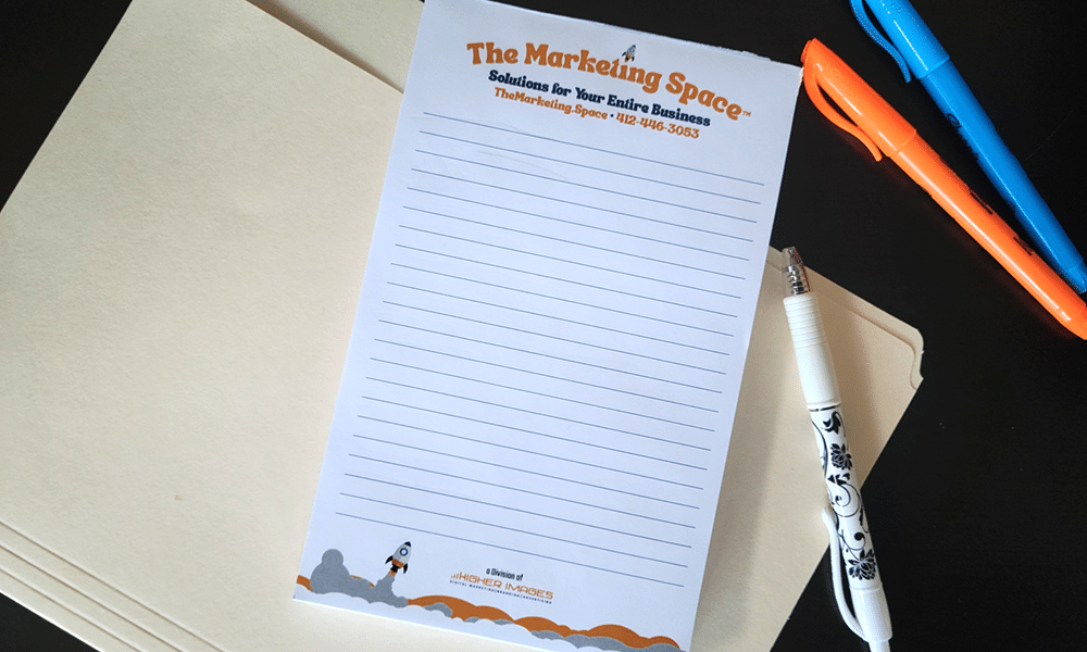 The Marketing Space Notepad | The Marketing Space Notepad